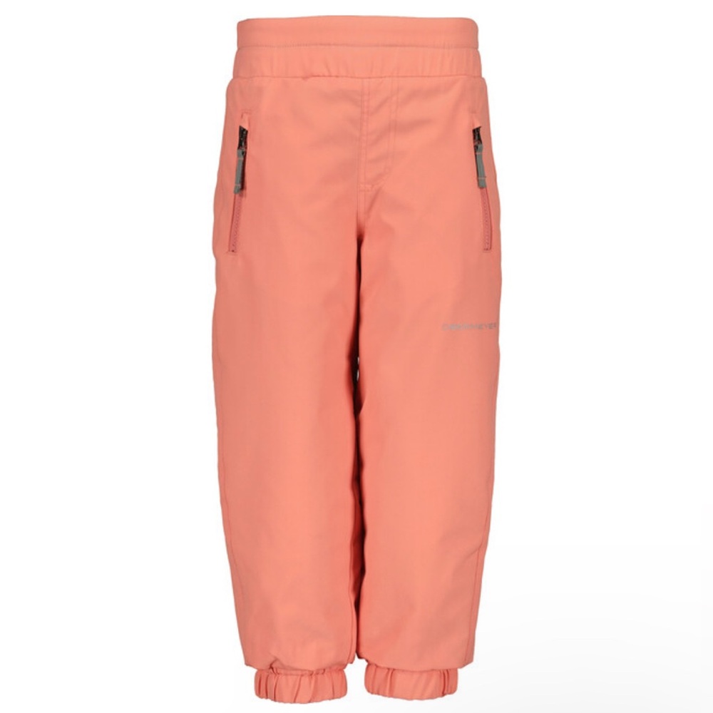 obermeyer campbell snow ski pants coral kids size 6